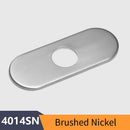 GobekUsa 6 inch Deck Plate for Bathroom Faucet, Sink Mounting Escutcheon 4014