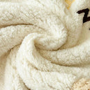 GobekUsa Cartoon Lamb Wool Blanket: Soft & Warm Sofa Cover for Autumn/Winter