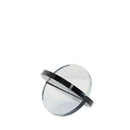 GobekUsa Intersect Glass Ball Semicircle Decoration - Transparent Geometric Home Decor