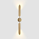 GobekUsa Gold LED Copper Wall Lamp Sconce for Living Dining Bedroom