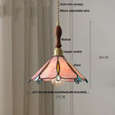 GobekUsa LED Pendant Light: Japan Style White Glass, Copper Socket, Walnut Wood Lamp