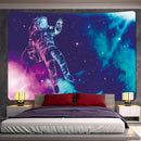 GobekUsa Futuristic Astronaut Tapestry Wall Hanging - Boho Room Decor for Hip Beach Vibe