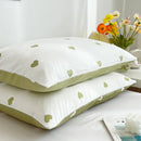 GobekUsa Love Printed Pillowcase Set - Simple Style, 2Pcs