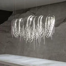 GobekUsa Aluminum LED Chandelier for Modern Interior Decor, Living Room, Dining Room, Kitchen Island, Bedside Wall Lamp