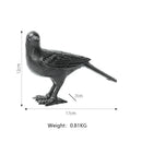 GobekUsa Cast Iron Bird Decoration: Elegant Home & Living Room Décor