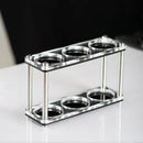 GobekUsa Acrylic Coffee Bar Utensil Rack & Powder Press Set