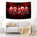 GobekUsa AC/DC Band Tapestry Wall Hanging Room Decor for Aesthetic Home Decor