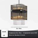 GobekUsa Crystal Glass Pendant Chandelier for Luxe Dining Room Decor