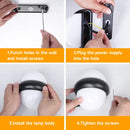 GobekUsa Acrylic LED Wall Light for Home Decoration Luxury Mood Light
