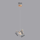 GobekUsa Butterfly Pendant Lights: Modern LED Luxury Creative Nordic Hanging Lamp