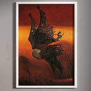 GobekUsa Beksinski Prints: Surreal Gothic Art Poster, Psychedelic Characters, Polish Surrealism