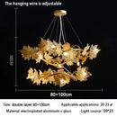 GobekUsa Crystal Chandelier Rustic Pendant Lighting Modern French Country Decor