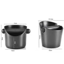 GobekUsa Espresso Knock Box with Removable Bar and Non Slip Base