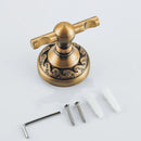 GobekUsa Antique Brass Robe Hook: Durable Aluminium Bathroom Accessory