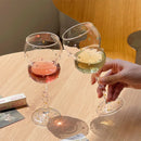 GobekUsa Gem Spark Coupe Goblet Set - Colorful Crystal Champagne Glass Collection