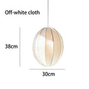 GobekUsa Japanese Umbrella Pendant Lamp - LED Ceiling Lantern for Living Room Bedroom Office