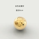 GobekUsa Gold Ball Wall Hanging Ornaments Spherical Crafts Room Decor Display Pendants