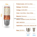GobekUsa LED G4 G9 E14 85-265V Bulbs for Crystal Chandeliers Dining Room Floor Light