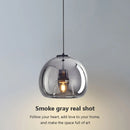 GobekUsa LED Glass Pendant Light: Modern Nordic Luxury Hanging Lamp Fixture