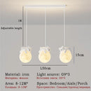 GobekUsa LED Rabbit Chandelier Pendant Light for Home Decoration Living Room Bedroom