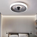 GobekUsa 50CM Ceiling Fan Light with Invisible Blades, Silent Operation for Bedroom, Living Room