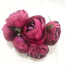 GobekUsa 200pcs Mixed Rose Red Flower Cherry Stamen Berries Bundle for DIY Decor