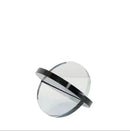 GobekUsa Intersect Glass Ball Semicircle Decoration - Transparent Geometric Home Decor