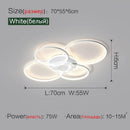 GobekUsa Living Room Ceiling Lamp Modern Minimalist Bedroom Lighting
