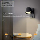 GobekUsa LED Wall Lamp: Touch Dimmer, Adjustable 3-CCT Brightness Wall Sconce