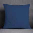 GobekUsa Blue Geometric Floral Design Pillowcase - Modern Home Decor Cushion Cover