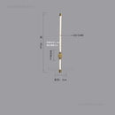 GobekUsa Gold Geometric Lines Wall Lamps for Modern Luxury Home Decor