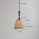 GobekUsa Ceramic LED Pendant Lights: Elegant Home Decor for Living, Dining, and Bedroom
