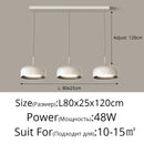 GobekUsa Circular Chandeliers: Nordic Style Lighting for Bedroom, Kitchen, Living & Dining Room