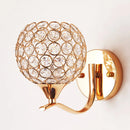 GobekUsa Crystal Wall Sconce: Elegant Bedroom Bedside Wall Light for Home Lighting