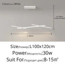 GobekUsa LED Strip Pendant Chandelier for Living Dining Kitchen Island, Minimalist Home Decor Fixture
