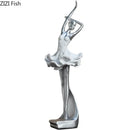 GobekUsa Ballet Dancer Resin Sculpture Desk Decoration Figure - Room Aesthetic Décor