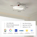 GobekUsa Cream LED Ceiling Light for Minimalist Home Decor