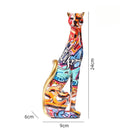 GobekUsa Leopard Resin Sculpture - Home Office Decoration & Gift