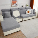 GobekUsa Jacquard L Sofa Seat Cover Protector: Stretchable, Washable, Thick Slipcovers