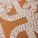 GobekUsa Brown Coffee Geometric Jacquard Cushion Cover: High Precision & Light Luxury Modern Pillow Case for Home Decor