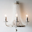 GobekUsa Crystal Tassel Wall Lamp: Elegant LED Lighting for Home, Hotel, and Lobby Decor