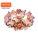 GobekUsa LED Flower Ceiling Pendant Lamp for Living Room Bedroom