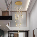 GobekUsa LED Pendant Lights: Modern Minimalist Hanging Chandelier for Living & Dining Room