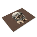 GobekUsa Cute Dog Linen Dining Mats Coasters 42*32cm Home Decor