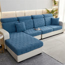 GobekUsa Jacquard Velvet Sofa Seat Covers: Luxury Polar Fleece Stretch Protector