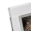 GobekUsa Crystal Glass Cube Photo Frame for Desktop Decor - Home Decor Ornaments