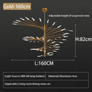 GobekUsa LED Fireworks Ceiling Pendant Light - Modern Luxury Dimmable Room Decoration
