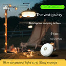 GobekUsa 10M Waterproof LED Camping Light Strip for Outdoor Garden Tent Room