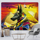GobekUsa Egyptian Psychedelic Murals Tapestry Wall Hanging Hippie Bohemian Tarot Decor