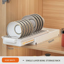 GobekUsa 2 Tier Sliding Drawer Organizer for Kitchen & Bathroom Cabinet